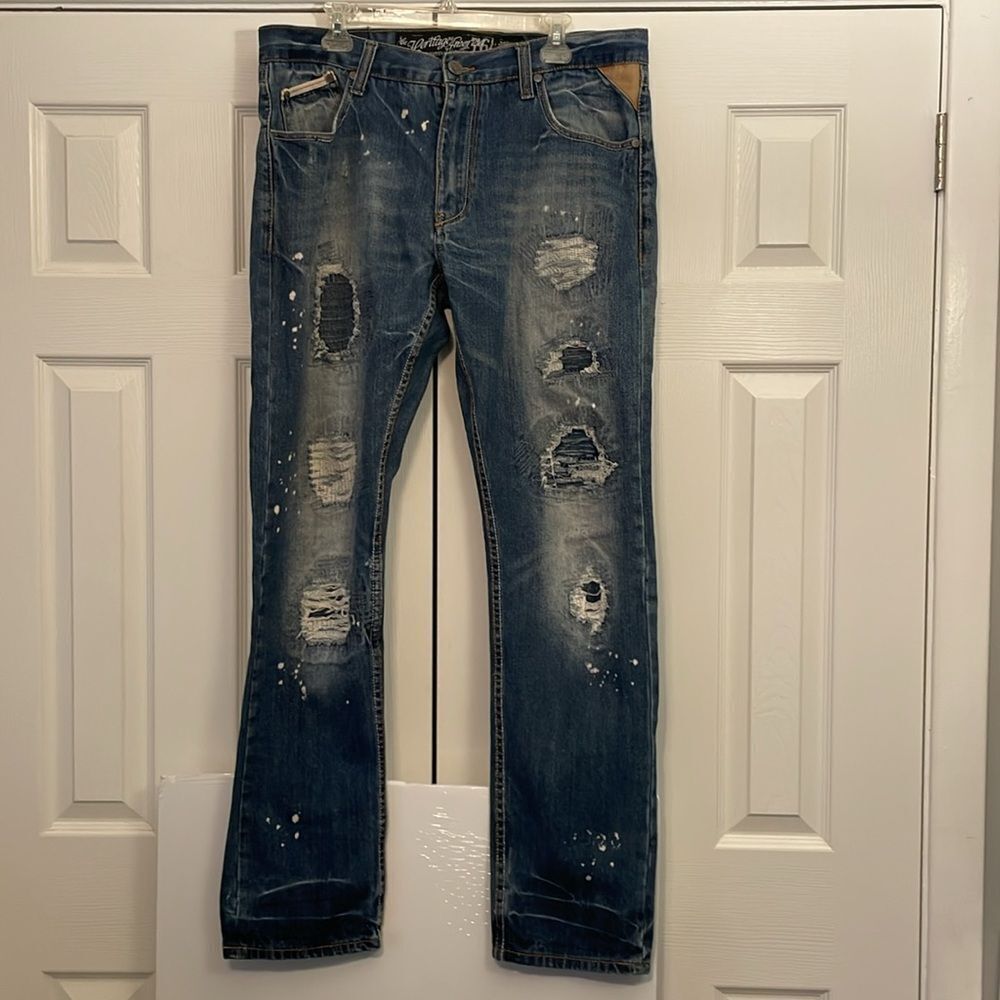Heritage by America Denim Distillery 1776  Y2K Jeans 38/34